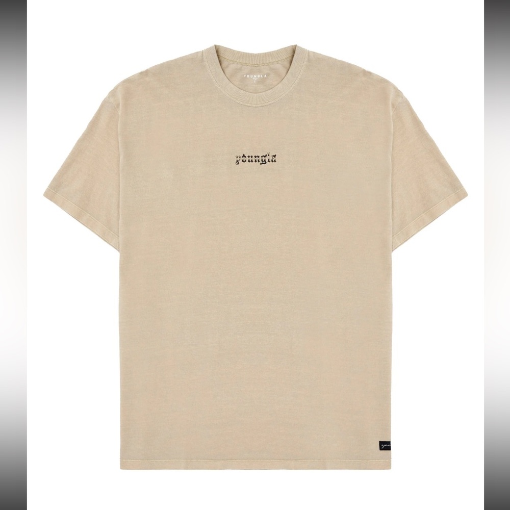 YoungLA 471 Chrome Tee Tan Wash